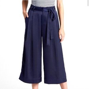 Gap Navy Blue Satin Culottes - Girl’s 12